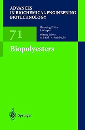 Imagen del vendedor de Biopolyesters (Advances in Biochemical Engineering/Biotechnology) [Paperback ] a la venta por booksXpress