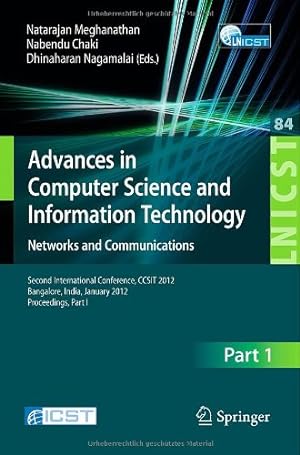 Immagine del venditore per Advances in Computer Science and Information Technology. Networks and Communications: Second International Conference, CCSIT 2012, Bangalore, India, . and Telecommunications Engineering) [Paperback ] venduto da booksXpress