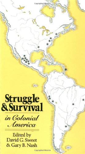 Seller image for Struggle and Survival in Colonial America [Paperback ] for sale by booksXpress