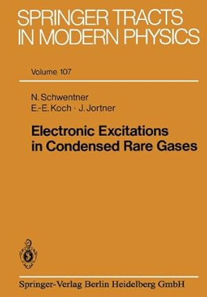 Seller image for Electronic Excitations in Condensed Rare Gases (Springer Tracts in Modern Physics) (Volume 107) by Koch, Ernst-Eckhard, Schwentner, Nikolaus, Jortner, Joshua [Paperback ] for sale by booksXpress