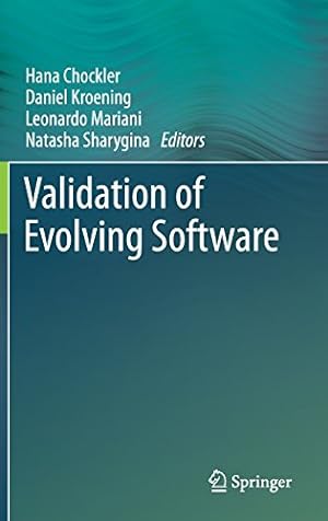 Bild des Verkufers fr Validation of Evolving Software [Hardcover ] zum Verkauf von booksXpress