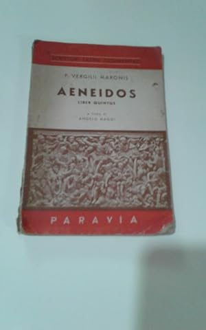 Imagen del vendedor de AENEIDOS liber quintus a la venta por PAOLA BEVINI