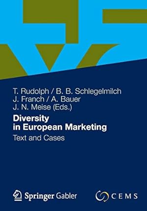 Seller image for Diversity in European Marketing: Text and Cases [Soft Cover ] for sale by booksXpress