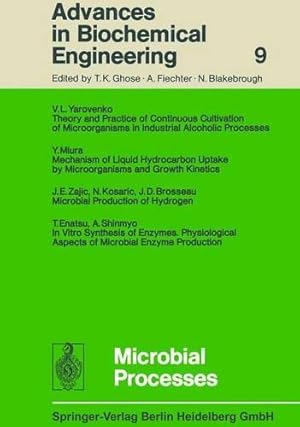 Seller image for Microbial Processes (Advances in Biochemical Engineering/Biotechnology) (Volume 9) by Miura, Y., Yarovenko, V. L., Zajic, J. E., Kosaric, N., Brosseau, J. D., Enatsu, T., Shinmyo, A. [Paperback ] for sale by booksXpress