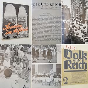 Bild des Verkufers fr Volk und Reich. Politische Monatshefte 17. Jahrgang 1941 Heft 2 zum Verkauf von Galerie fr gegenstndliche Kunst