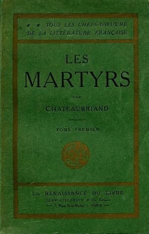 Les martyrs Tome I - Fran ois Ren  Chateaubriand