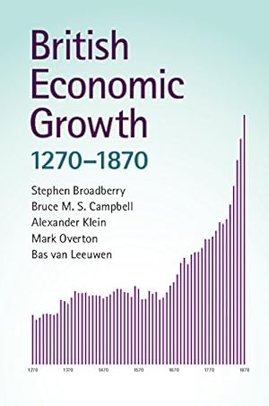 Bild des Verkufers fr British Economic Growth, 1270-1870 by Broadberry, Stephen, Campbell, Bruce M. S., Klein, Alexander, Overton, Mark, van Leeuwen, Bas [Paperback ] zum Verkauf von booksXpress