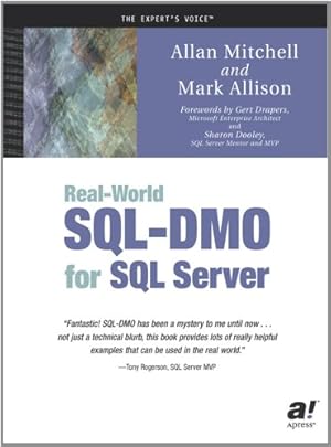 Seller image for Real-World SQL-DMO for SQL Server by Mitchell, Allan, Allison, Mark [Paperback ] for sale by booksXpress