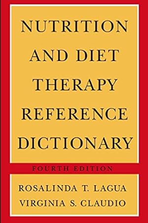 Seller image for Nutrition and Diet Therapy Reference Dictionary [Soft Cover ] for sale by booksXpress