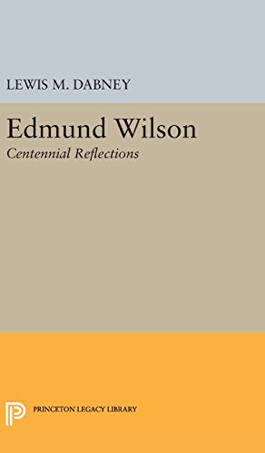 Immagine del venditore per Edmund Wilson: Centennial Reflections (Princeton Legacy Library) [Hardcover ] venduto da booksXpress