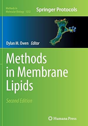 Bild des Verkufers fr Methods in Membrane Lipids (Methods in Molecular Biology) [Paperback ] zum Verkauf von booksXpress
