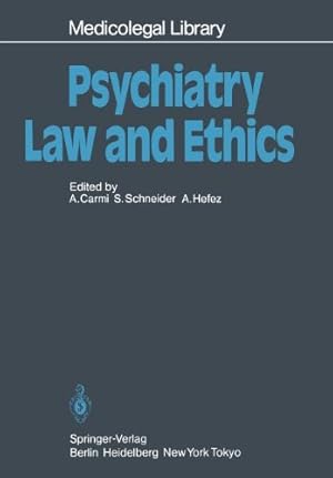 Seller image for Psychiatry Law and Ethics (Medicolegal Library) [Paperback ] for sale by booksXpress