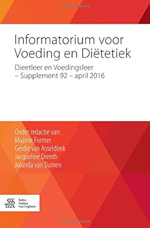 Bild des Verkufers fr Informatorium voor Voeding en Diëtetiek: Dieetleer en Voedingsleer - supplement 92 - april 2016 (Dutch Edition) [Paperback ] zum Verkauf von booksXpress