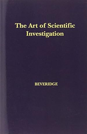 Seller image for The Art of Scientific Investigation [Soft Cover ] for sale by booksXpress