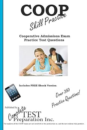 Seller image for COOP Skill Practice: Practice Test Questions for the Cooperative Admissions Examination Program (COOP) [Soft Cover ] for sale by booksXpress