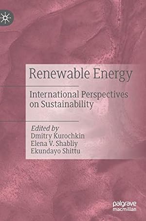 Imagen del vendedor de Renewable Energy: International Perspectives on Sustainability [Hardcover ] a la venta por booksXpress