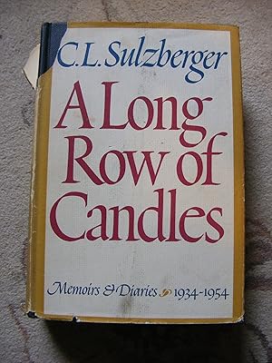 Seller image for A Long Row of Candles Memoirs and Diaries 1934-1954 for sale by moorland books