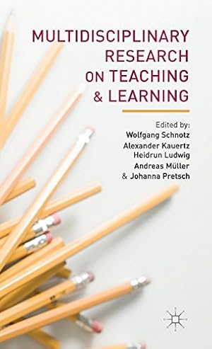 Imagen del vendedor de Multidisciplinary Research on Teaching and Learning [Hardcover ] a la venta por booksXpress