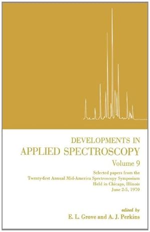 Image du vendeur pour Developments in Applied Spectroscopy by Grove, E. L., Perkins, A. J. [Paperback ] mis en vente par booksXpress