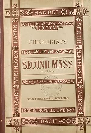 Second Mass (D Minor), Vocal Score