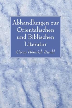 Image du vendeur pour Abhandlungen zur Orientalischen und Biblischen Literatur: (German Edition) [Soft Cover ] mis en vente par booksXpress