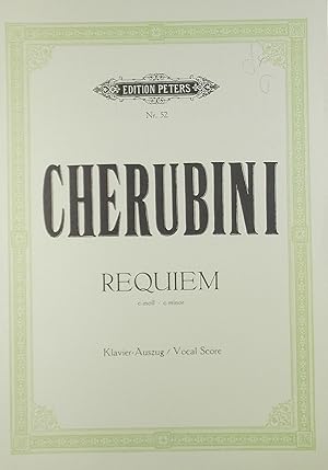 Requiem, c-moll, Klavier-Auszug (Vocal Score)