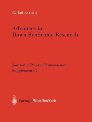 Seller image for Advances in Down Syndrome Research (Journal of Neural Transmission. Supplementa) [Paperback ] for sale by booksXpress