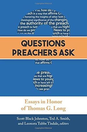 Immagine del venditore per Questions Preachers Ask: Essays in Honor of Thomas G. Long [Paperback ] venduto da booksXpress