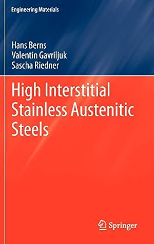 Seller image for High Interstitial Stainless Austenitic Steels (Engineering Materials) [Hardcover ] for sale by booksXpress