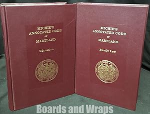 Seller image for Michie's Annotated Code of Maryland, 2004 Replacement Volumes Family Law, Education (2 volumes) for sale by Boards & Wraps