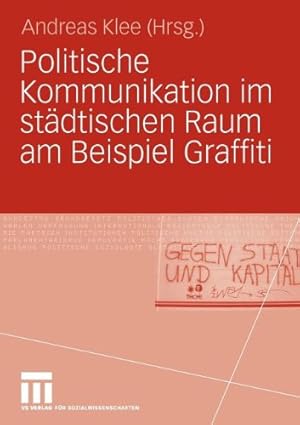 Seller image for Politische Kommunikation im städtischen Raum am Beispiel Graffiti (German Edition) [Paperback ] for sale by booksXpress