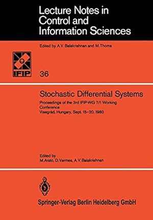Image du vendeur pour Stochastic Differential Systems (Lecture Notes in Control and Information Sciences) [Soft Cover ] mis en vente par booksXpress
