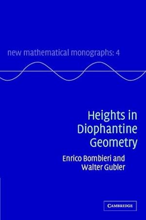 Immagine del venditore per Heights in Diophantine Geometry (New Mathematical Monographs) by Bombieri, Enrico [Paperback ] venduto da booksXpress