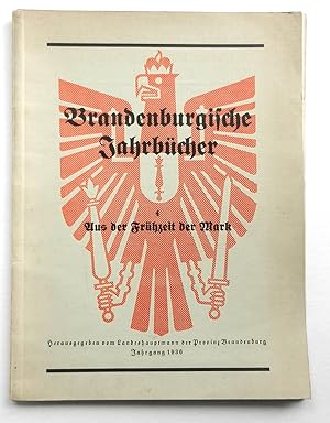 Imagen del vendedor de Aus der Frhzeit der Mark. a la venta por Buch- und Kunst-Antiquariat Flotow GmbH