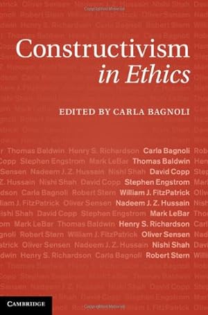 Seller image for Constructivism in Ethics [Hardcover ] for sale by booksXpress