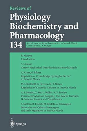 Imagen del vendedor de Reviews of Physiology Biochemistry and Pharmacology by Murphy, Dr. Richard A. [Paperback ] a la venta por booksXpress