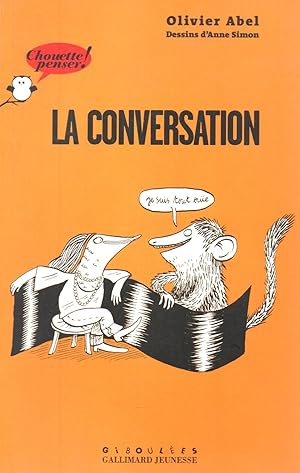 Seller image for La conversation for sale by JP Livres