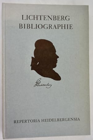 Bild des Verkufers fr Lichtenberg-Bibliographie. zum Verkauf von Stammerjohann/Birgitta Meise
