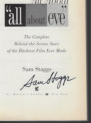 All About "All About Eve" (SIGNED FIRST EDITION)