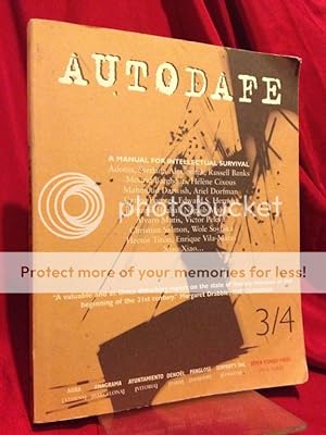 Image du vendeur pour Autodafe 3/4: The Journal of the International Parliament of Writers mis en vente par Last Word Books