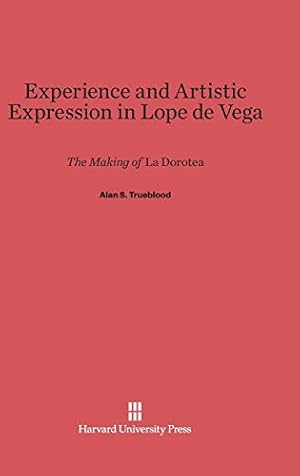 Seller image for Experience and Artistic Expression in Lope de Vega [Hardcover ] for sale by booksXpress