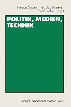 Seller image for Politik, Medien, Technik (German Edition) by Abromeit, Heidrun [Paperback ] for sale by booksXpress