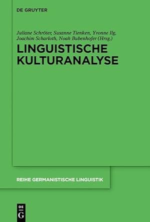Seller image for Linguistische Kulturanalyse (Reihe Germanistische Linguistik) (German Edition) [Hardcover ] for sale by booksXpress