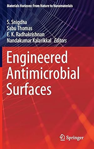 Imagen del vendedor de Engineered Antimicrobial Surfaces (Materials Horizons: From Nature to Nanomaterials) [Hardcover ] a la venta por booksXpress