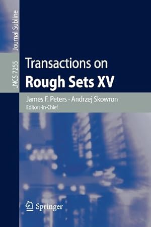 Seller image for Transactions on Rough Sets XV (Lecture Notes in Computer Science) [Paperback ] for sale by booksXpress