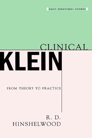Imagen del vendedor de Clinical Klein by Hinshelwood, R.d. [Paperback ] a la venta por booksXpress