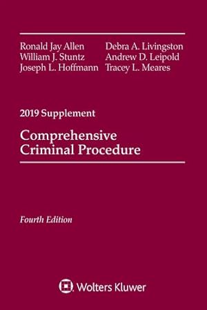 Seller image for Comprehensive Criminal Procedure, 2019 Case Supplement (Supplements) [Soft Cover ] for sale by booksXpress