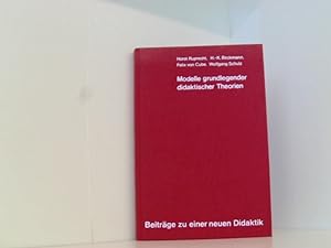 Seller image for Modelle grundlegender didaktischer Theorien for sale by Book Broker