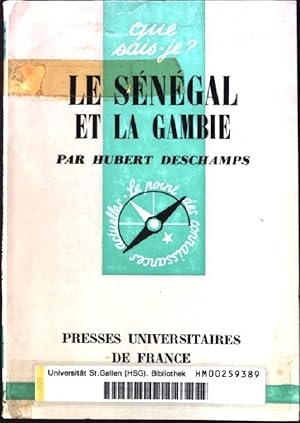 Seller image for Le Senegal et la Gambie for sale by books4less (Versandantiquariat Petra Gros GmbH & Co. KG)