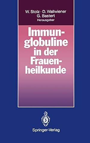 Imagen del vendedor de Immunglobuline in der Frauenheilkunde (German Edition) [Soft Cover ] a la venta por booksXpress